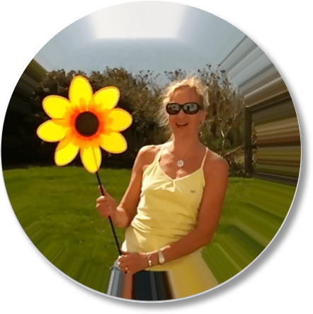 Sarah Sunflower Rounded