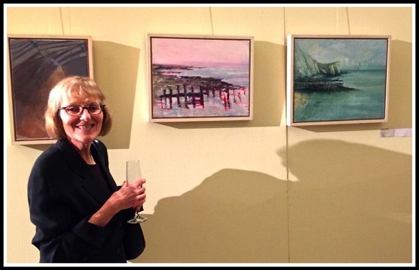 Ann and her paintings